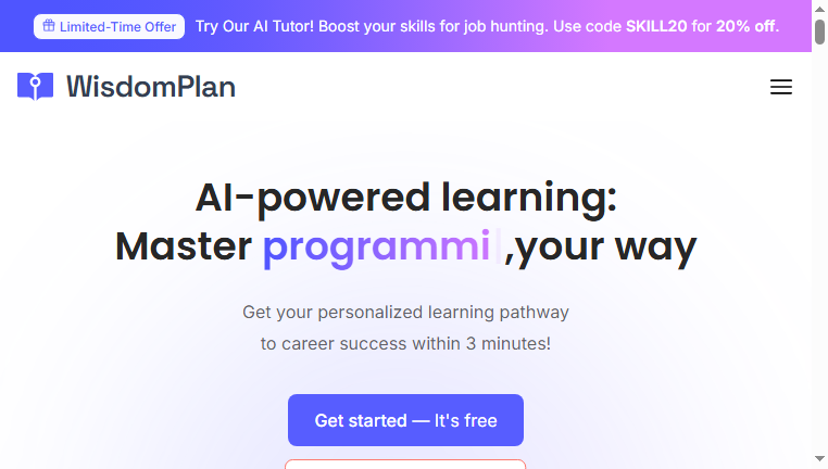 WisdomPlan