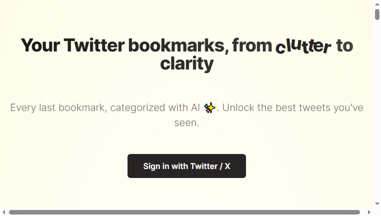 Twitter Bookmarks