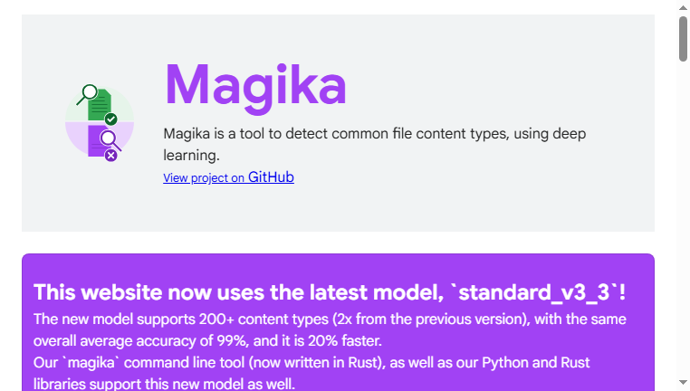 Magika by Google