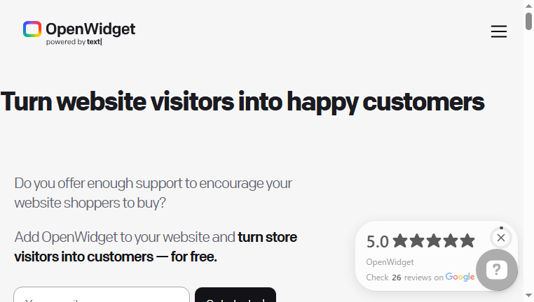 OpenWidget
