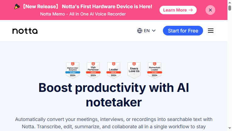 Notta AI