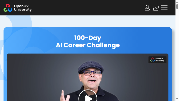 OpenCV University AI