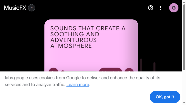 MusicFX by Google