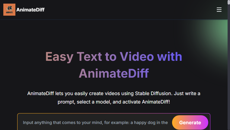 AnimateDiff
