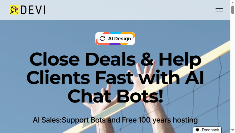 Devi AI Website Builder
